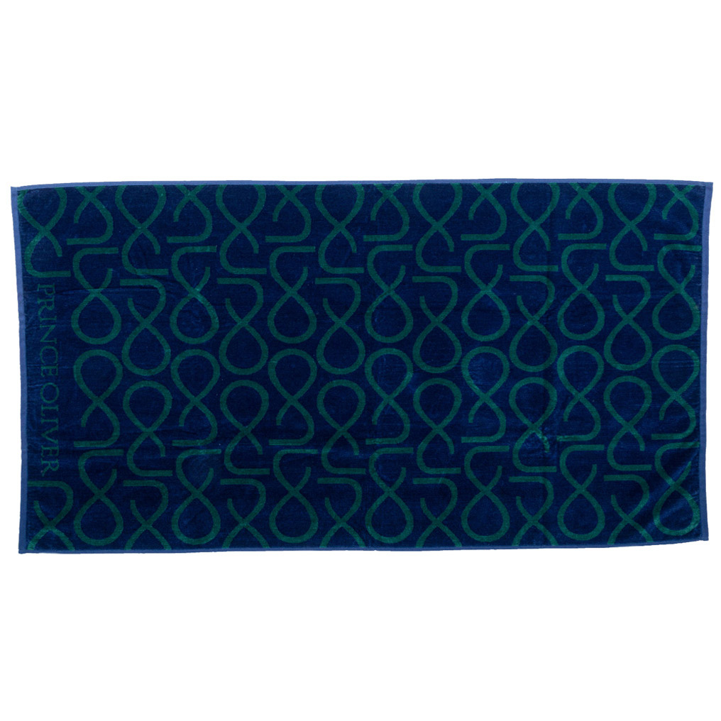 Beach towel Prince Oliver motif blue/green 85x160 cm