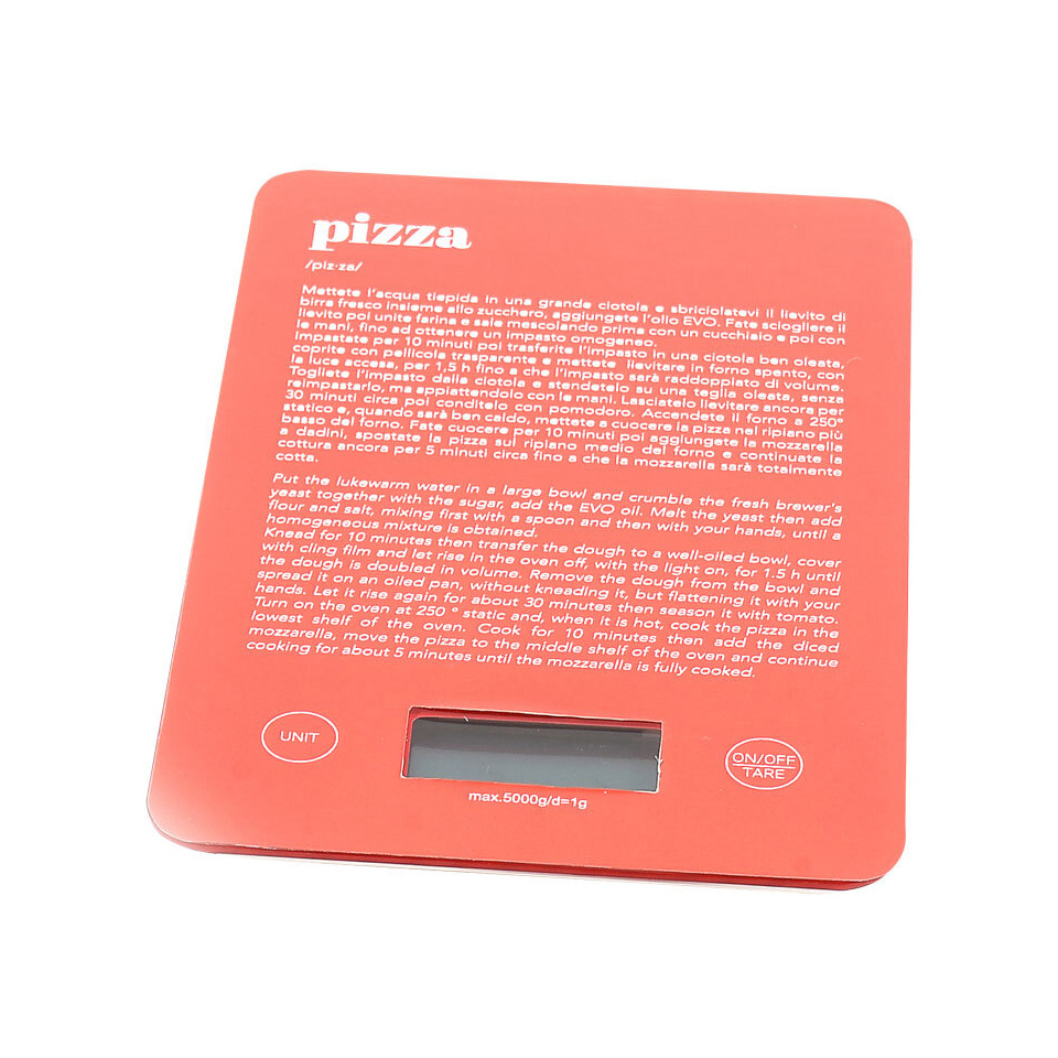 Ψηφιακή ζυγαριά κουζίνας Pizza 5 kg 23x15x1,5 εκ.