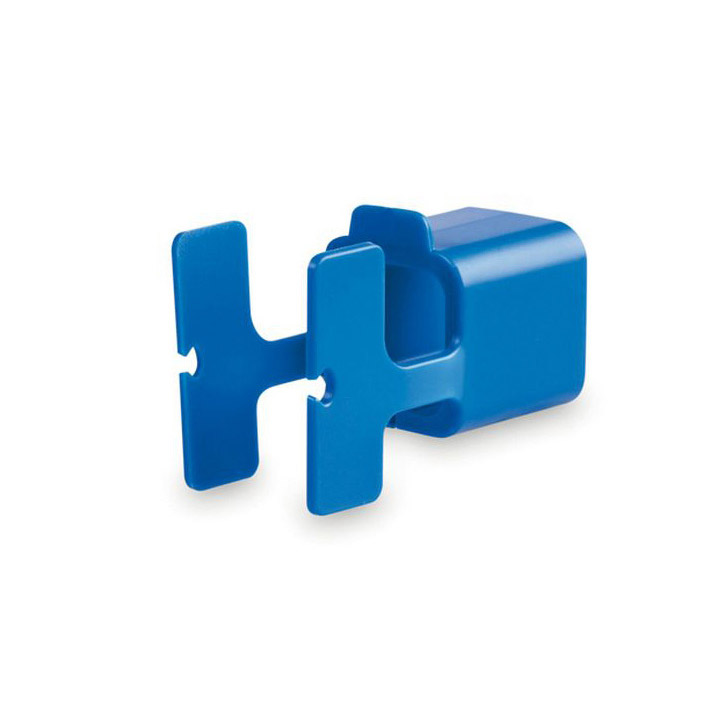 Phone holder for wall charger blue