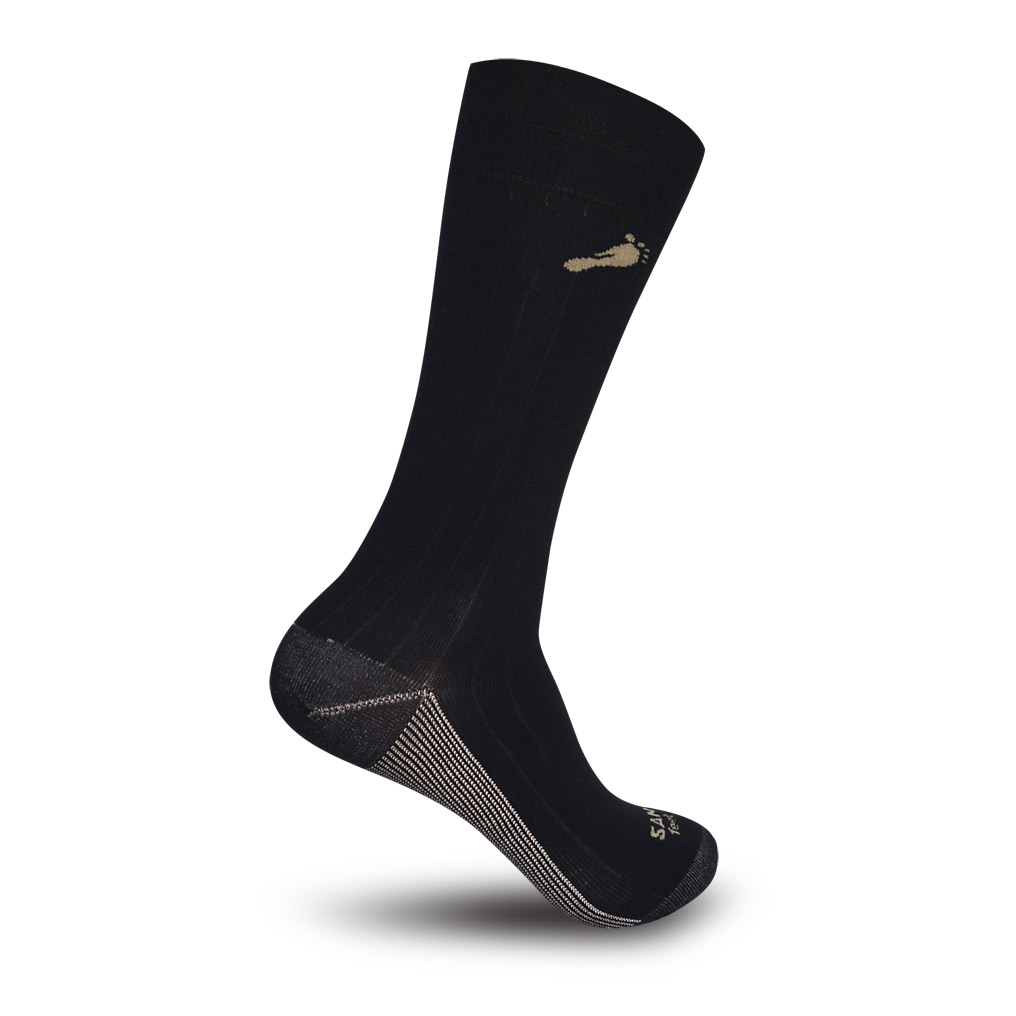 Sani Feet black antibacterial socks 39-46