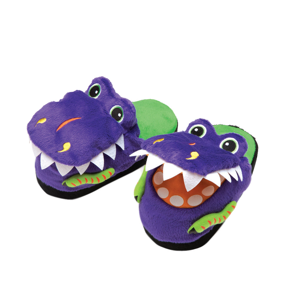 Plush Slippers Stompeez Dinosaur Stompeez Slippers Argos Hotsell
