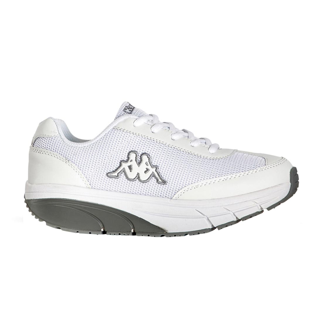 Sneakers Kappa λευκό στρογγυλεμένη σόλα