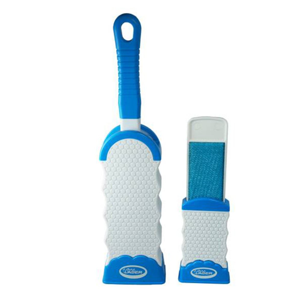 Lint Remover with self cleaning base + travel size lint remover