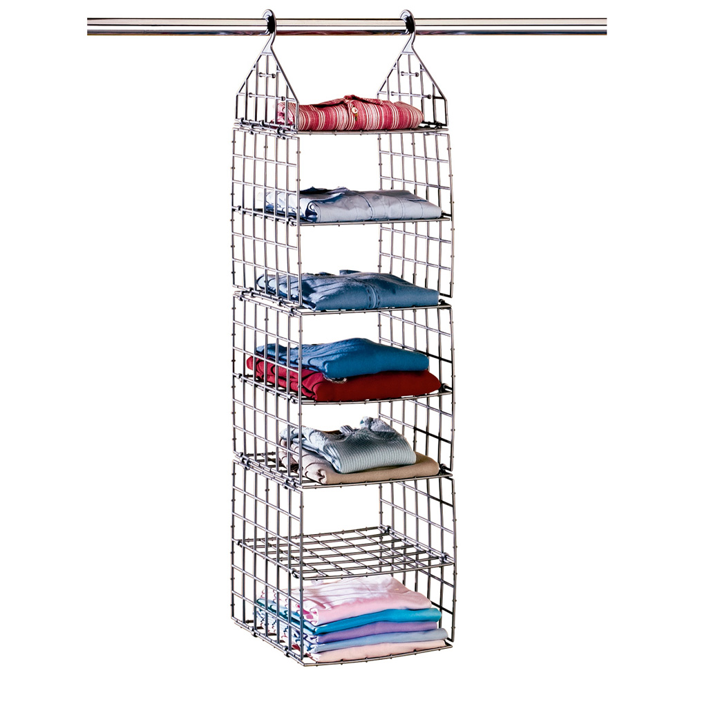 Rack with 7 shelves plastic 30x30x113 cm