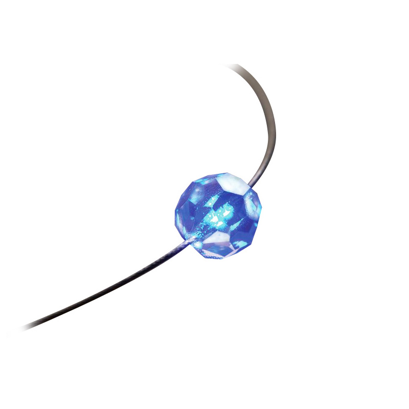 Swarovski necklace light blue