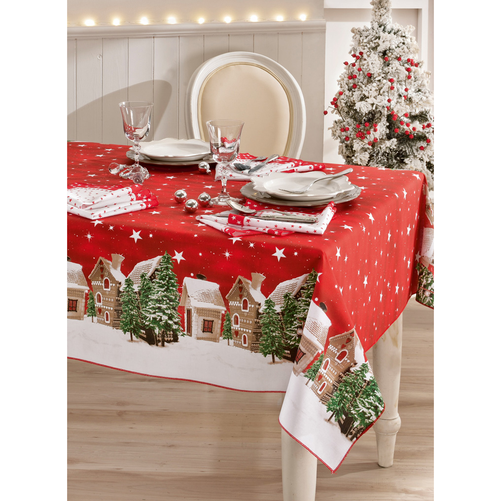 Tablecloth Noel 100% cotton