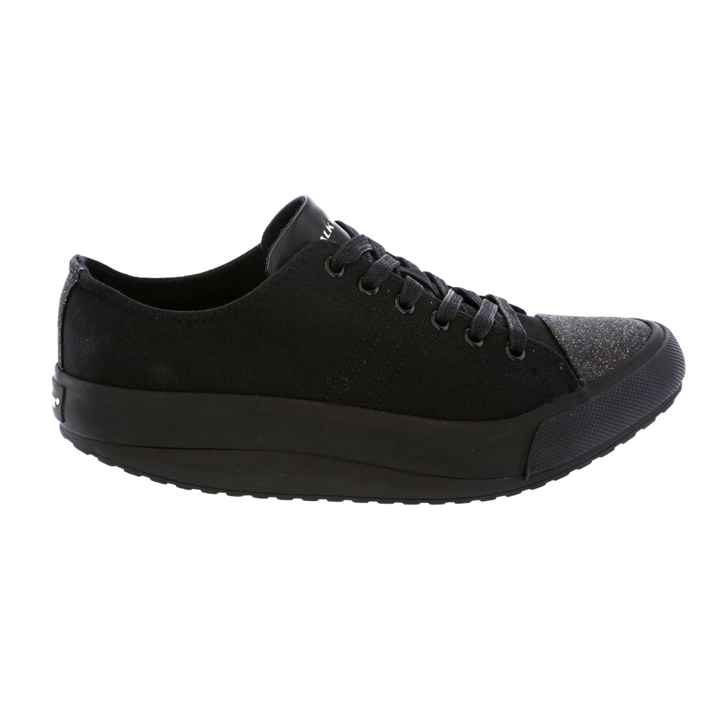 Παπούτσια Walkmaxx Leisure Glitter μαύρο