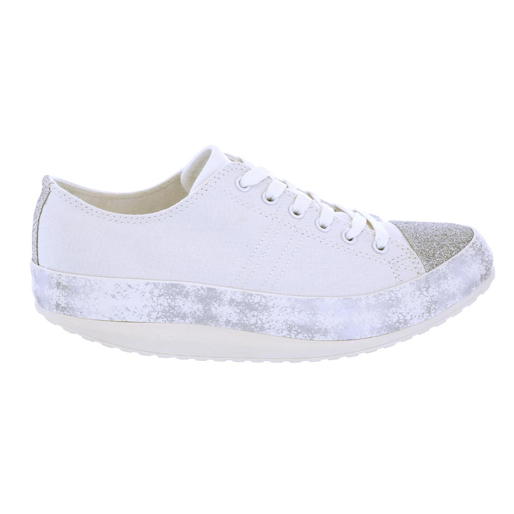Walkmaxx Leisure Glitter shoes white