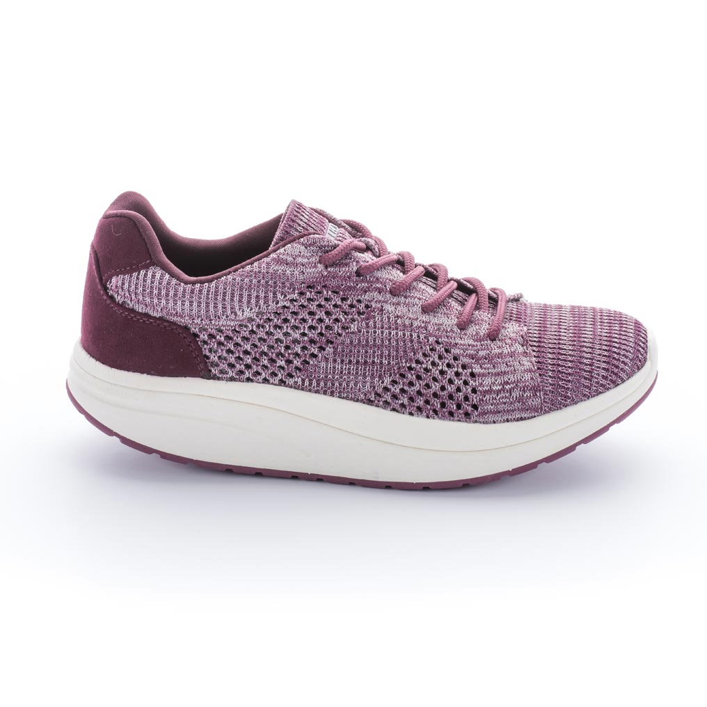 Παπούτσια Walkmaxx Comfort Knit βιολετί