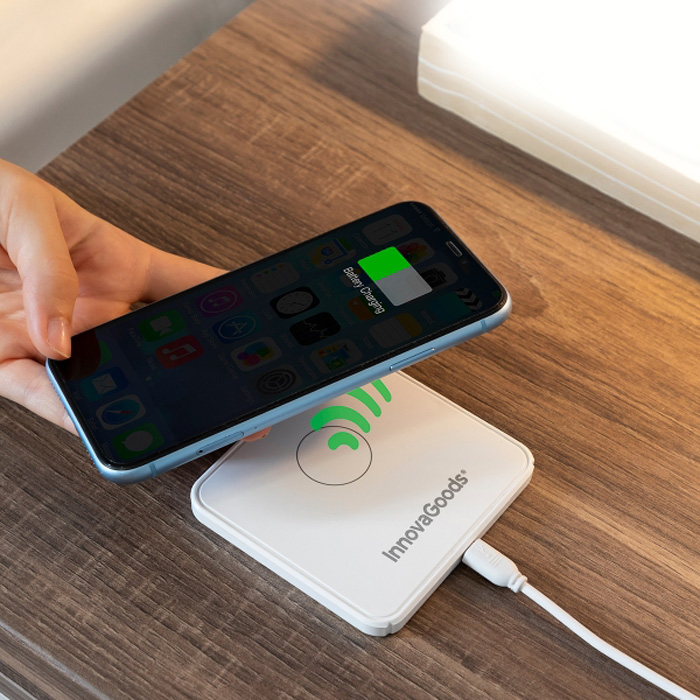 Multi-position wireless charger with support base Pomchar InnovaGoods