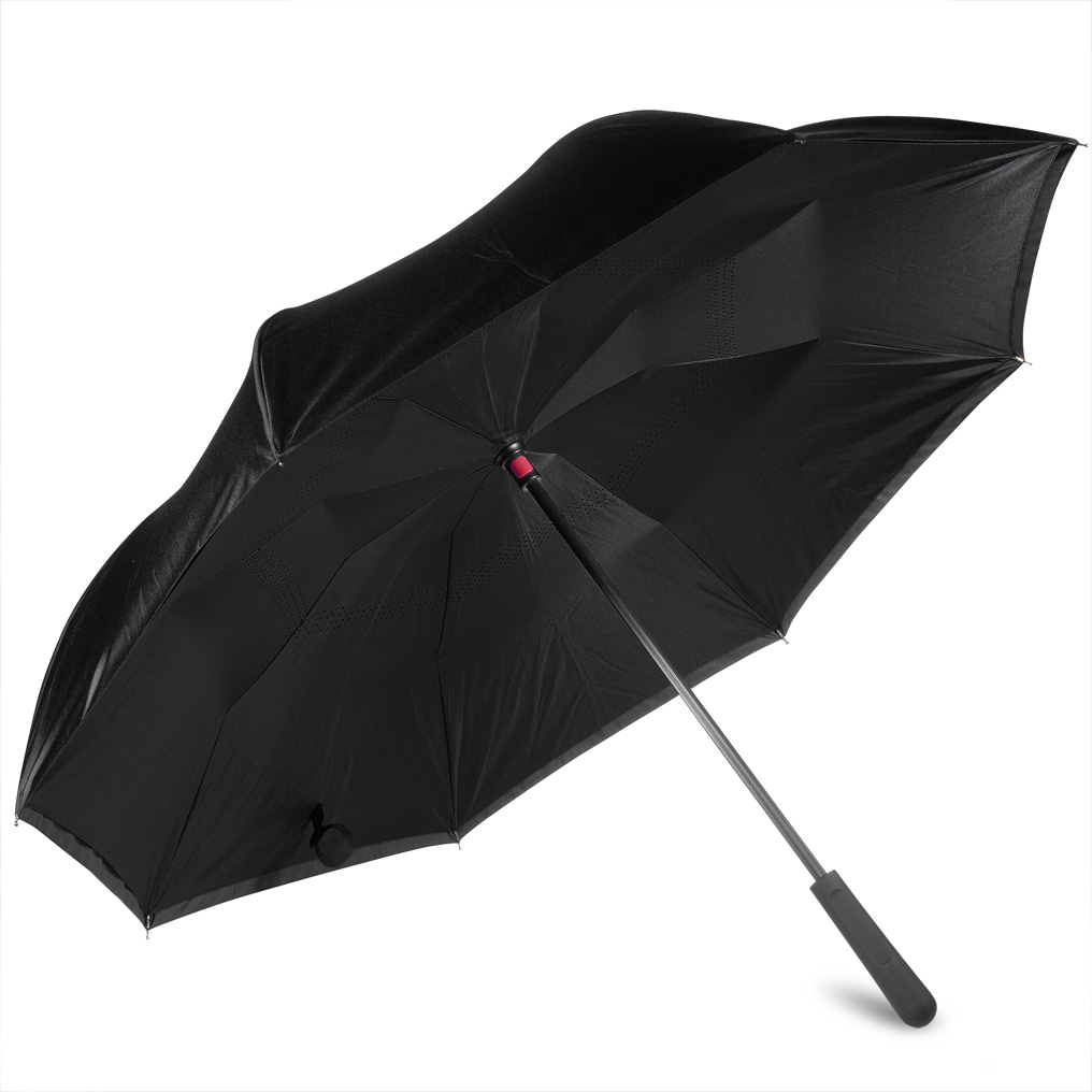 Αντιανεμική αυτόματη ομπρέλα WonderDry μαύρη