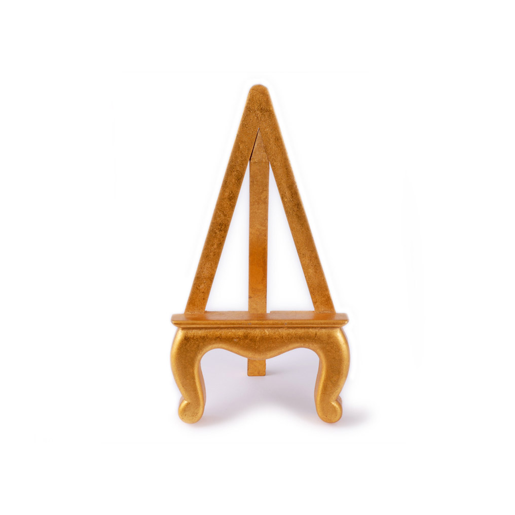 Wooden easel 9x7x18 cm